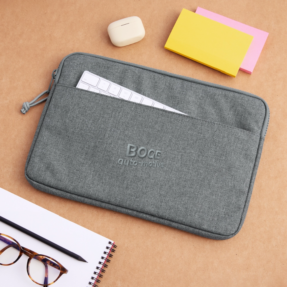 BOGE auto-motive wear Notebook case 13" - heather grey