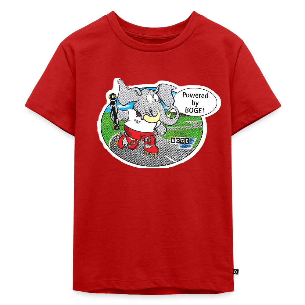 BOGE Auto-Motive – RETRO Powered by BOGE - Kids' Premium T-Shirt - red