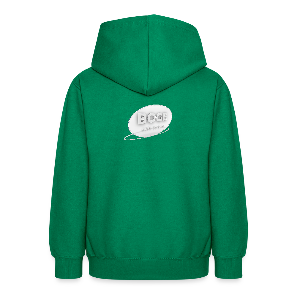 BOGE auto-motive wear – RETRO FEEL IT - Teen Hoodie - kelly green