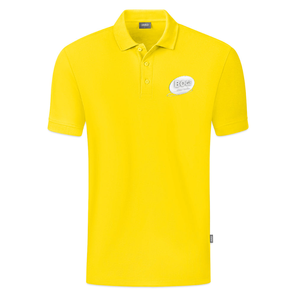 BOGE auto-motive wear  "Feel it" RETRO Jako Polo Organic Men - yellow