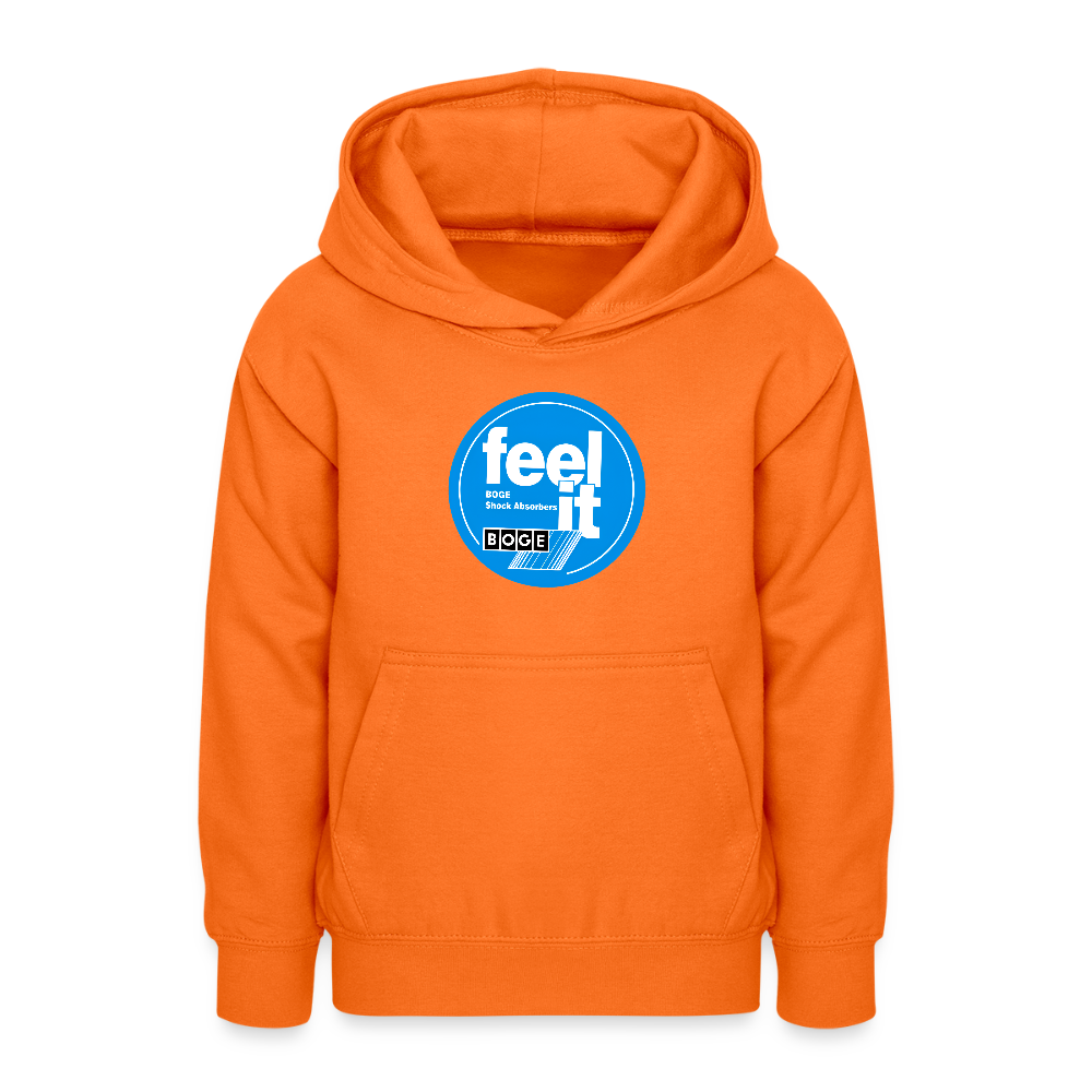 BOGE auto-motive wear – RETRO FEEL IT - Teen Hoodie - orange