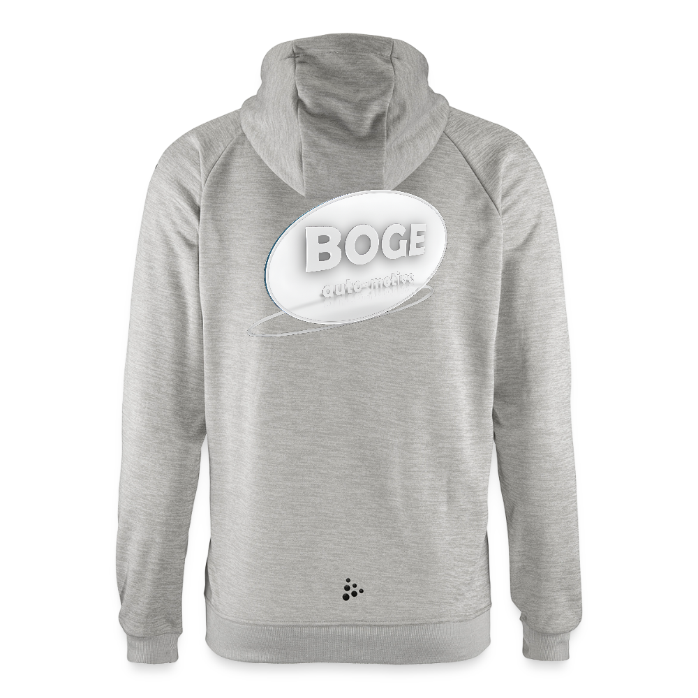 BOGE auto motive wear - CRAFT ADV Unify Hooded jacket - heather grey