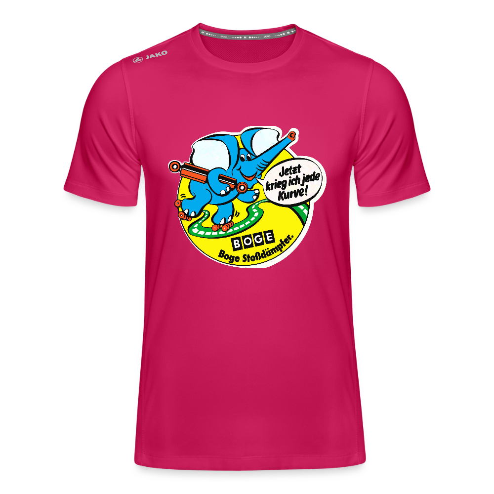 BOGE auto-motive – RETRO Jede Kurve - JAKO Teenager's T-Shirt Run 2.0 - dark pink