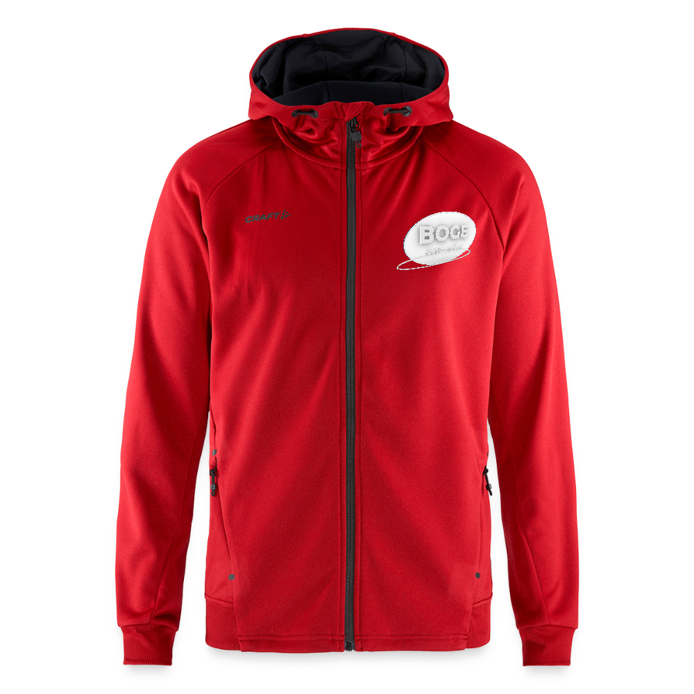 BOGE auto motive wear - CRAFT ADV Unify Hooded jacket - red