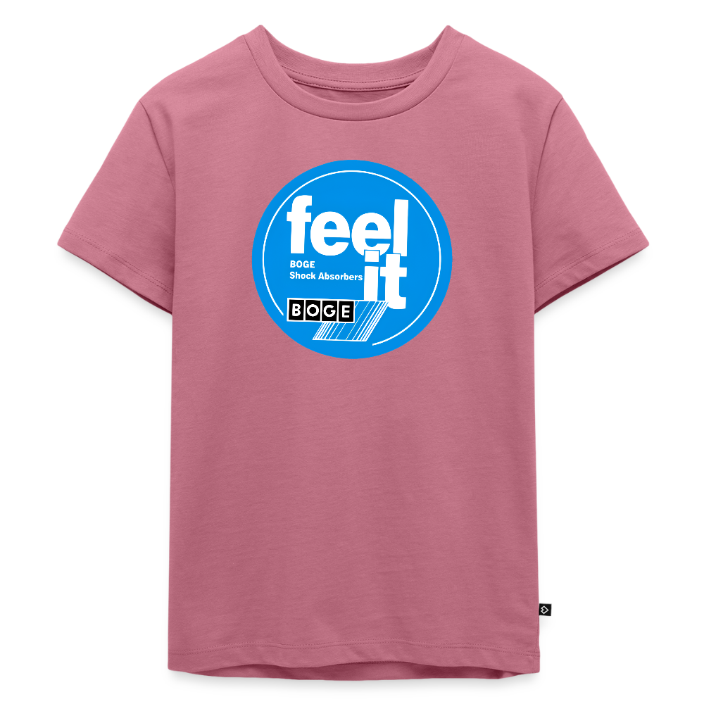 BOGE auto-motive wear - RETRO Feel it-  Kids' Premium T-Shirt - mauve