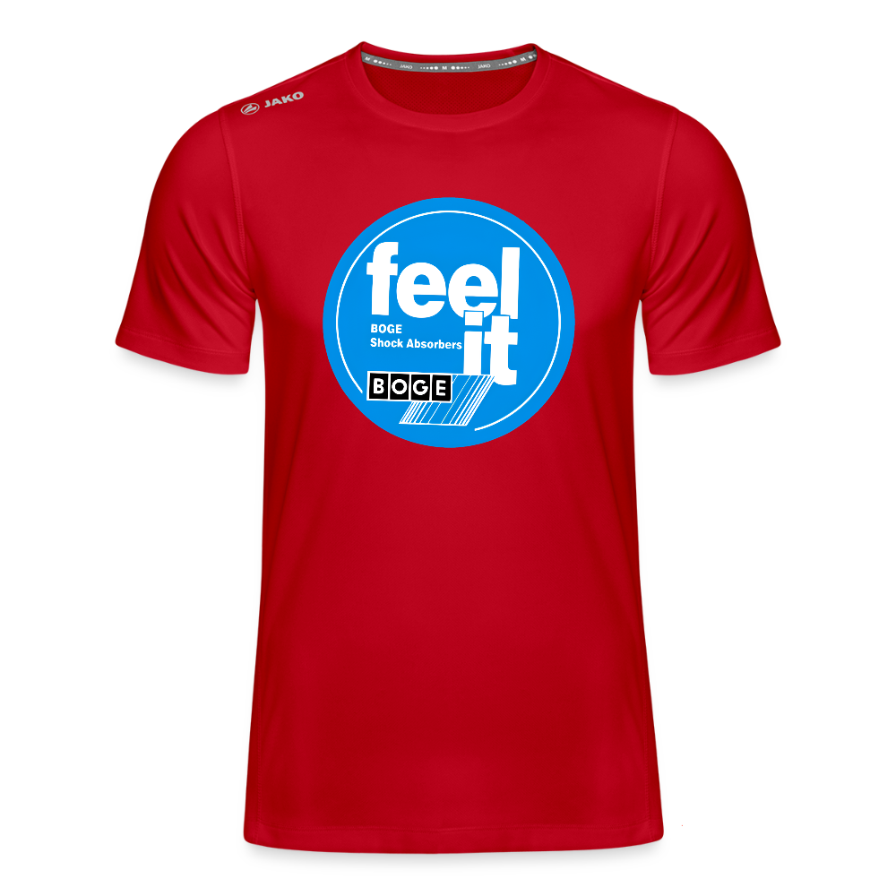 BOGE auto-motive wear – RETRO feel it - JAKO Teenager's T-Shirt Run 2.0 - red