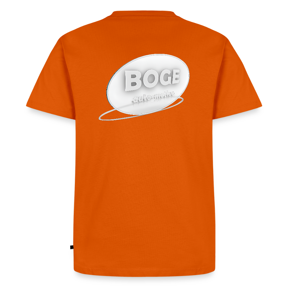 BOGE auto-motive wear – Organic Relaxed Men's T-Shirt Made in EU - orange 
