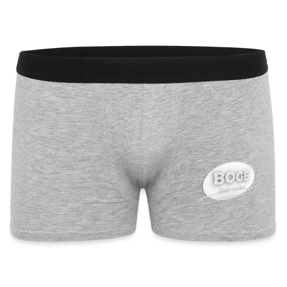 BOGE auto-motive wear -Man Boxer Shorts - heather grey