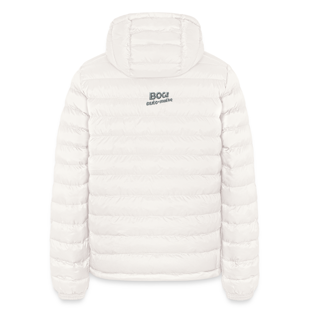 BOGE auto-motive wear - LIGHTWEIGHT Men's Puffer Jacket Stanley/Stella - off white