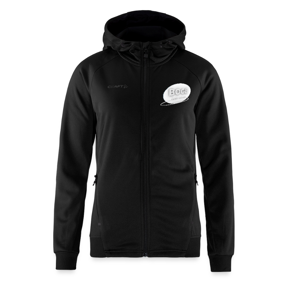 BOGE auto motive wear - CRAFT ADV Unify Women's Hooded Jacket - black
