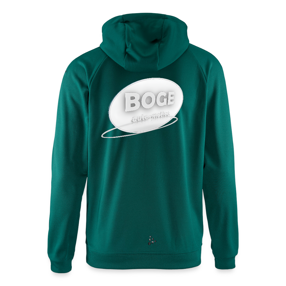 BOGE auto motive wear - CRAFT ADV Unify Hooded jacket - evergreen