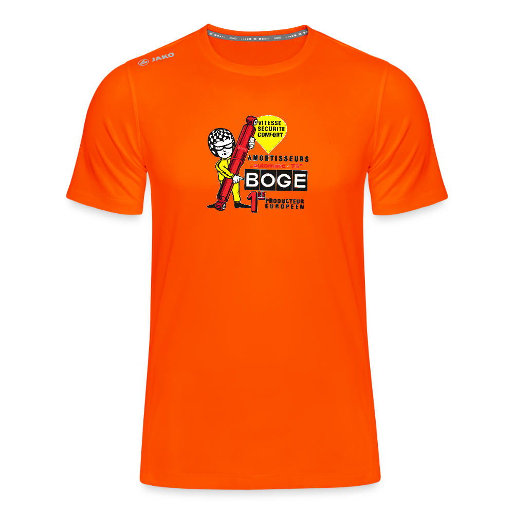 JBOGE Auto-Motive – RETRO BOGE automiseur -JAKO Teenager's T-Shirt Run 2.0 - neon orange