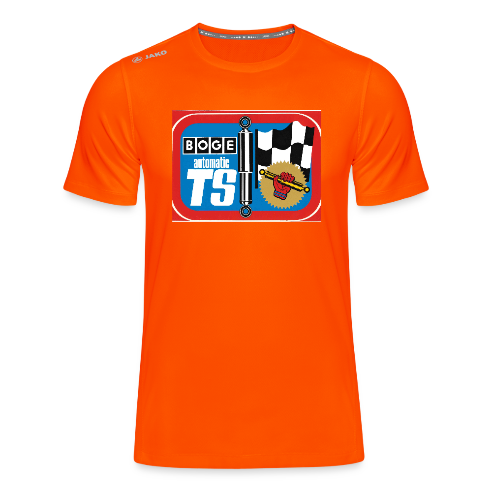 BOGE auto-motive wear – RETRO automatic TS - JAKO Teenager's T-Shirt Run 2.0 - neon orange