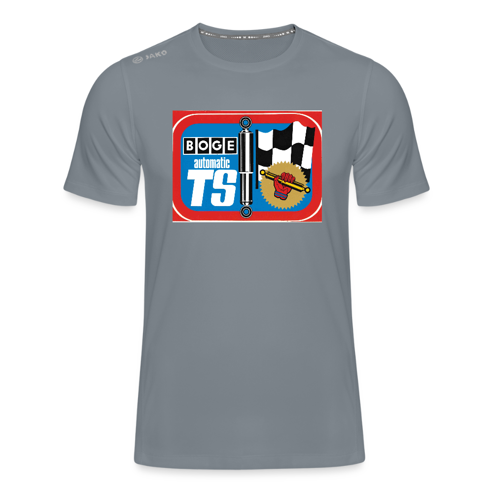 BOGE auto-motive wear – RETRO automatic TS - JAKO Teenager's T-Shirt Run 2.0 - grey
