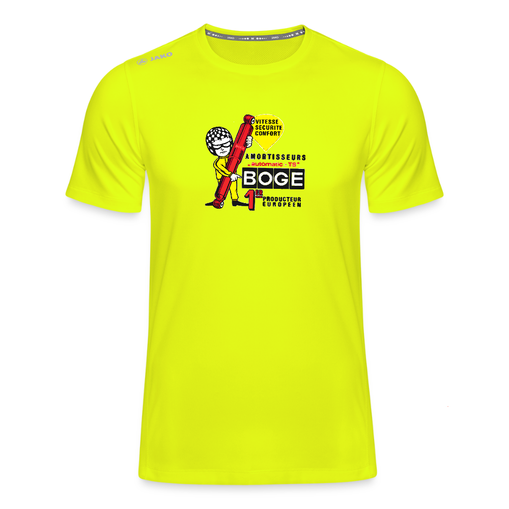 JBOGE Auto-Motive – RETRO BOGE automiseur -JAKO Teenager's T-Shirt Run 2.0 - neon yellow